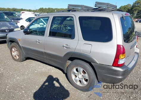 2001 Mazda Tribute Es V6/Lx V6 from USA, damaged, VIN 4F2YU08161KM23806